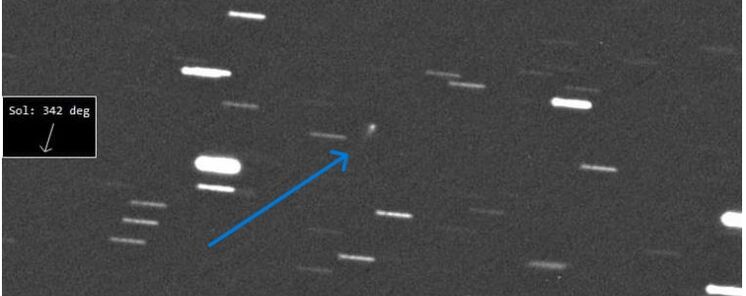 Cometa CamarasaDuszanowicz un cometa con ADN espaol