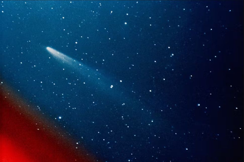 Foto del cometa Kohoutek
