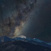 Kaikoura estrellas entre las montaas y el Pacfico de Nueva Zelanda