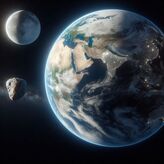 El Asteroide 2024 PT5 ser una segunda Luna  temporal de la Tierra este Otoo