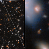 Webb detecta un agujero negro supermasivo que crece demasiado rpido
