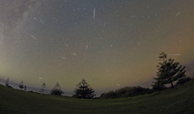 Pico de las Eta Acuridas la lluvia de estrellas del Halley alcanza su mximo en mayo