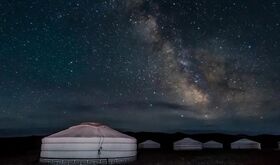 Un lugar donde las estrellas siguen guiando a los nmadas de Mongolia