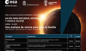 La ESA invita a vivir el eclipse total desde Len con cientficos y actividades gratuitas