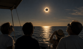 Marina Mercante publica la primera gua para ver el eclipse desde el mar Marina Mercante publica la primera gua para ver el eclipse desde el mar