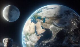 El Asteroide 2024 PT5 ser una segunda Luna  temporal de la Tierra este Otoo