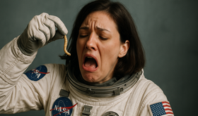 Comer insectos en el espacio La ESA investiga el men del futuro