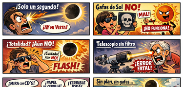 Errores comunes al observar un eclipse solar y cmo evitarlos