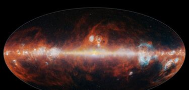 SPHEREx quiere cartografiar todo el cielo y descubrir dnde nace el agua del universo