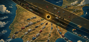 El eclipse s movi turismo el gasto extranjero se dispar donde fue total