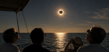 Marina Mercante publica la primera gua para ver el eclipse desde el mar