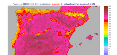 AEMET actualiza el eclipse dnde habr nubes y dnde hay riesgon de incendio