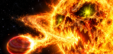Planetas zombi y estrellas que devoran mundos un Halloween fuera de la Tierra