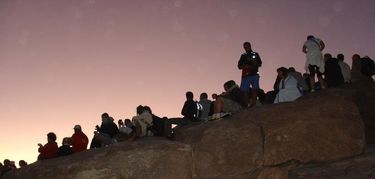 Las estrellas que guan a los beduinos en el desierto del Sina