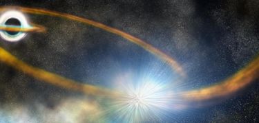 Un gigantesco agujero negro destroza una estrella en un raro hallazgo csmico