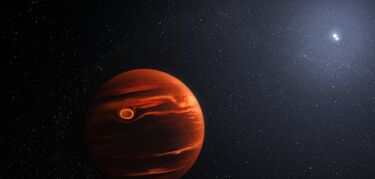 El telescopio Webb detecta remolinos de nubes arenosas en un planeta remoto