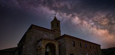 Verano astronmico  en El Monasterio El Olivar en Teruel
