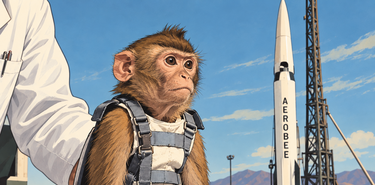 Yorick el mono que sobrevivi a un vuelo espacial pero muri al volver a la Tierra