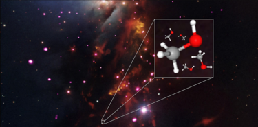 ALMA encuentra un alcohol csmico que pone a prueba lo que sabemos de las estrellas