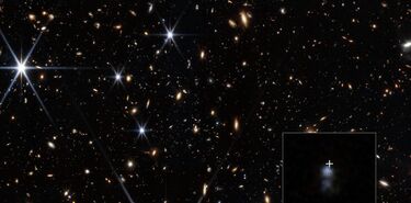 El James Webb rastrea una misteriosa seal que viaj ms de 10000 millones de aos