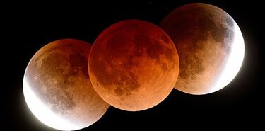 Hoy llega la Superluna de mayo vestida de rojo con eclipse total