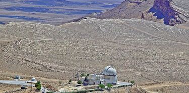 Un Observatorio Astronmico en un crter