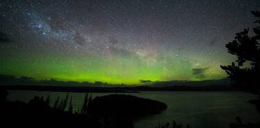 La remota Isla Stewart la tierra de los cielos resplandecientes