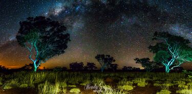 Ver las estrellas desde el corazn de Australia