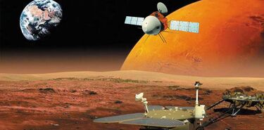 El rover Zhurong de China espera aterrizar en Marte ESTA NOCHE