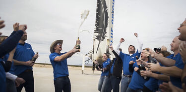 As se ha convertido en astronauta Jeff Bezos el hombre ms rico del mundo