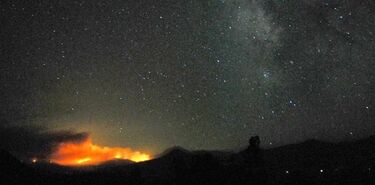 El incendio de California pone en peligro un telescopio del SETI