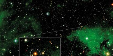 Encuentran una estrella supergigante azul un milln de veces ms brillante que el Sol