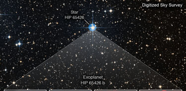 El telescopio Webb capta su primera imagen de un exoplaneta