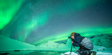 Dnde ver las auroras boreales en Noruega