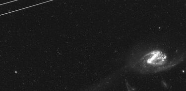 Los satlites fotobombarderos inutilizan las imgenes de Hubble