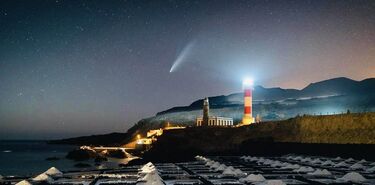 Salinas de Fuencaliente donde la sal se encuentra con las estrellas en La Palma