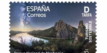 Correos lanza sellos de astroturismo para promocionar tres Destinos Tursticos Starlight