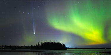 Las mejores fotos del cometa Lemmon que estn iluminando las redes
