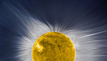 eclipse solar corona _ ESA