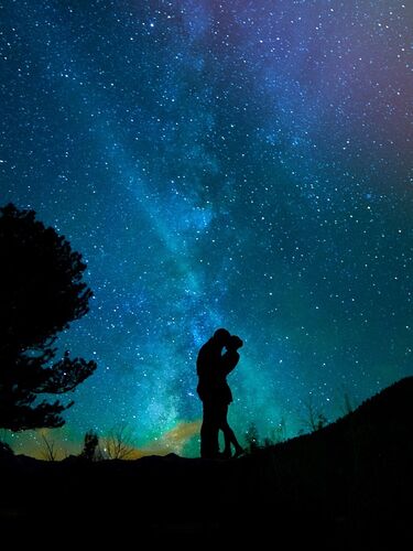 Astroturismo en pareja