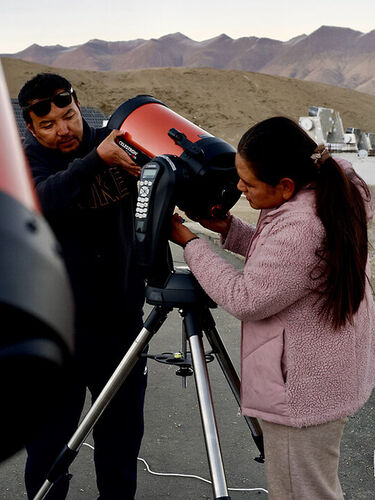 mujeres astroturismo