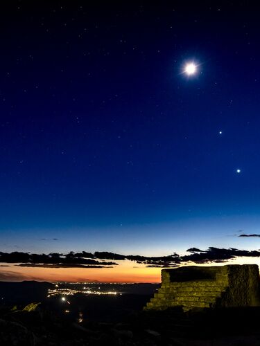 conjunción venus júpiter 