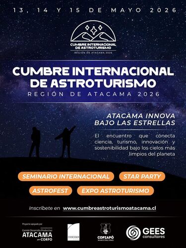cumbre astroturismo atacama 2026