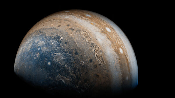 Júpiter, es el mayor y más antiguo de los planetas del Sistema Solar