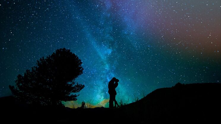 Astroturismo en pareja