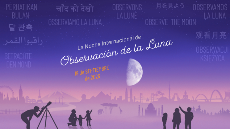 noche internacional observacin de la luna