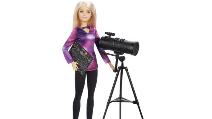 Barbie astronauta y astrofsica