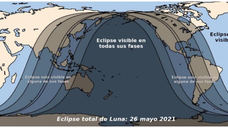 eclipse luna 26 mayo 2021