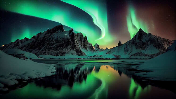 Auroras boreales Groenlandia 