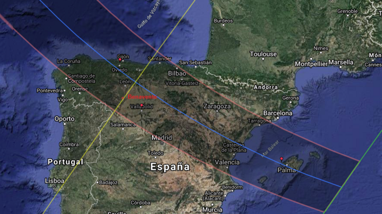 Zamora eclipse solar 2026 